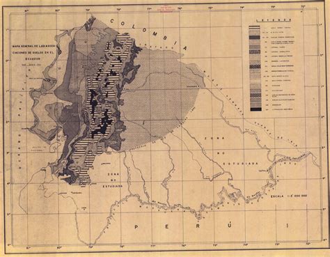 Mapa General De Las Asociaciaciones De Suelos En El Ecuador Esdac