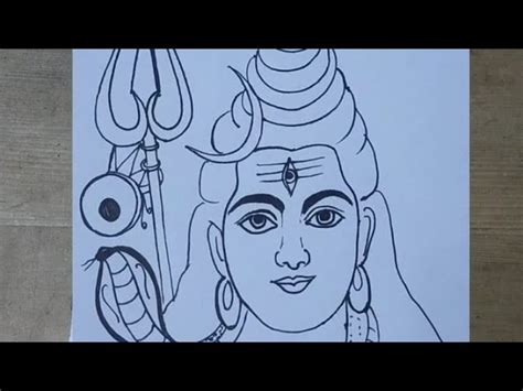 Lord Shiva God Pictures Drawing Easy - img-gimcrackery