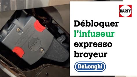 Débloquer l infuseur sur votre machine expresso Delonghi pour le