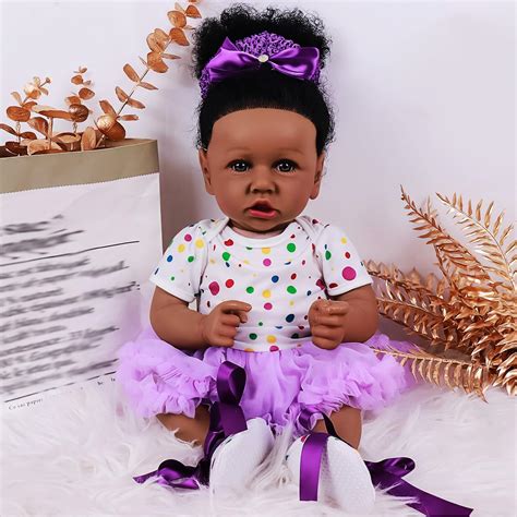 amazoncom kgniess  lifelike reborn baby dolls black girl