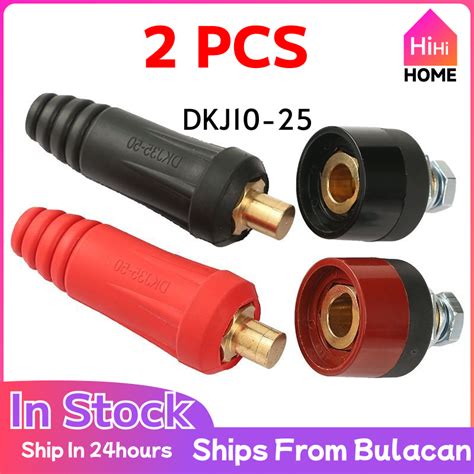 Dkj10 25 European Welding Machine Cable Wire Welding Cable Connector Quick Fitting Male Female