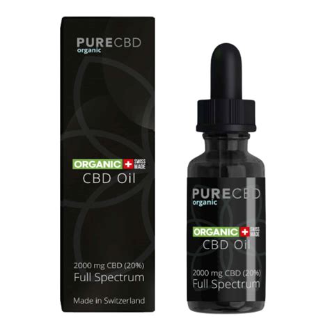 Full Spectrum Cbd Oil 2000mg Strong Relief Pure Organic Cbd