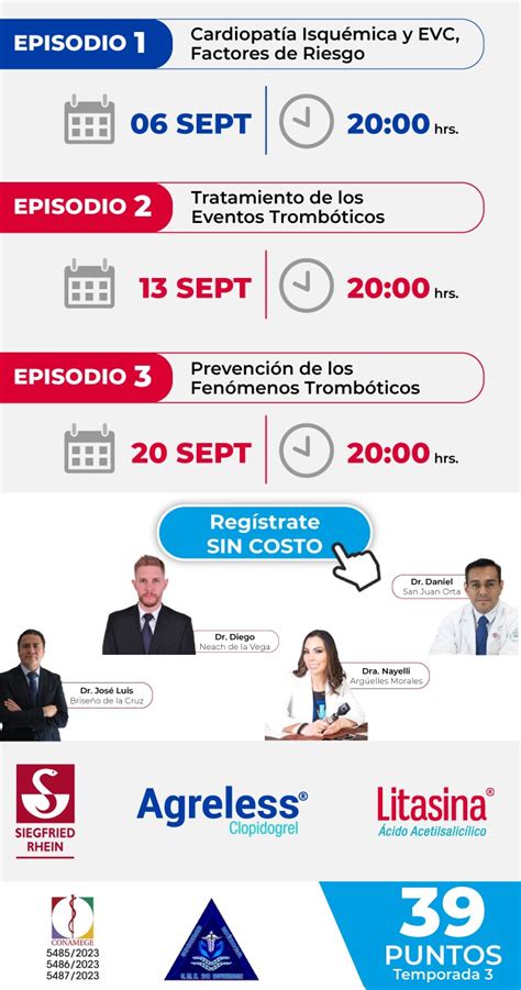 EPISODIO 1 ÚLTIMA TEMPORADA 39 PUNTOS Cardiopatía Isquémica y