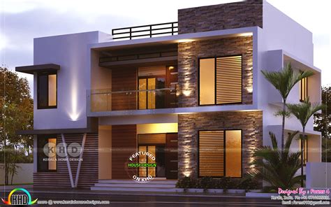 Sq Ft Modern House Plans Kerala