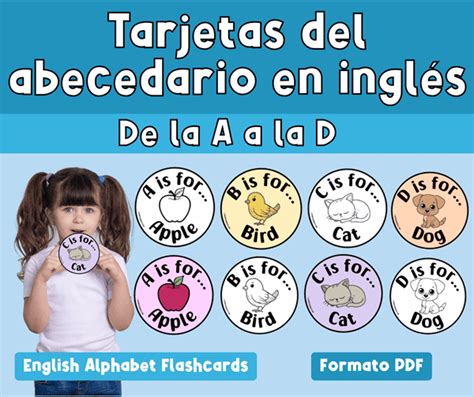 Tarjetas Del Abecedario En Ingl S Para Imprimir De La I A La L