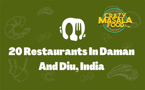 20 Restaurants In Daman And Diu, India - Crazy Masala Food