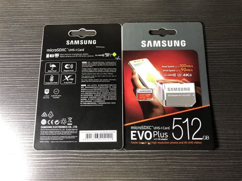 Micro SD Samsung Plus de 512 GB Análisis completo