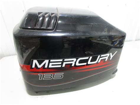 827328A7 Mercury V6 135 Hp Outboard Top Cowling Engine Hood Motor Cover