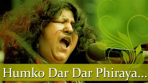 Abida Parveen Sufi Hits Humko Dar Dar Phiraya Pakistani Superhit