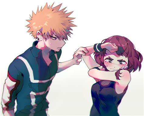 Boku No Hero Academia My Hero Academia Ochako Katsuki Bakugou 麗日お