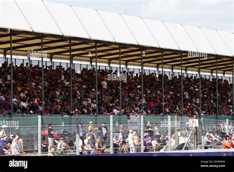 Circuit Atmosphere Fans In The Grandstand Formula