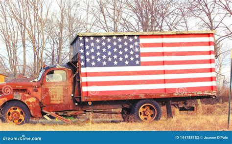 Patriotic Truck Editorial Photo | CartoonDealer.com #190717631