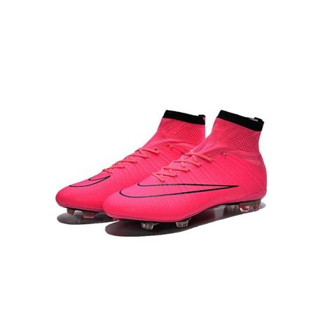 Nike Mercurial Superfly IV FG Soccer Boots Hyper Pink BlackShoes For Men