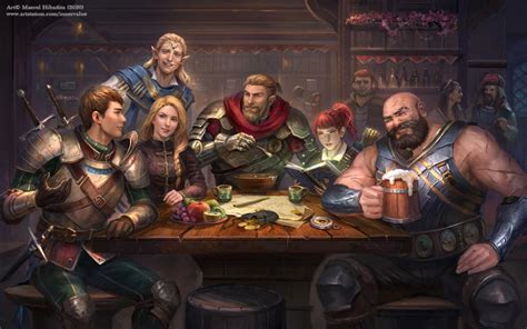 Commission Dnd Group By Innervalue On Deviantart Dungeons And