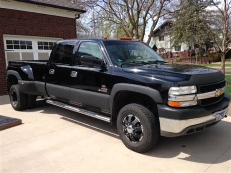 Find Used 2001 Chevrolet 3500 Duramax 4x4 Dually With Banks Turbo In Sioux Falls South Dakota