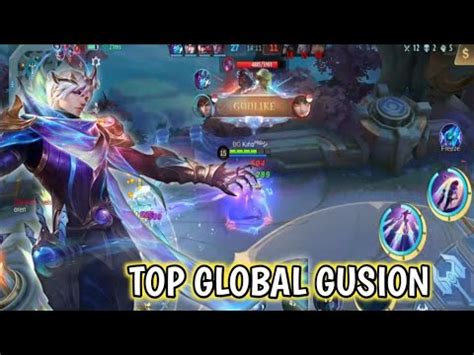 Gameplay Gusion Top Global Combo Gusion Yang Benar Tutorial Gusion