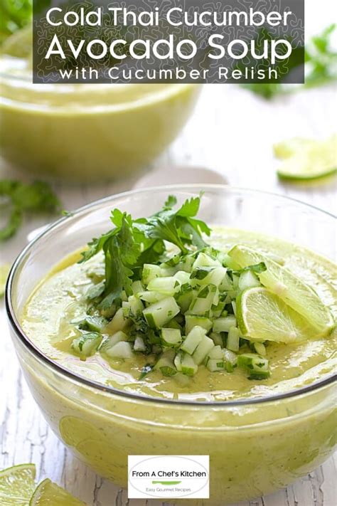 Avocado Soup Recipes Cold Nadia Hildebrand