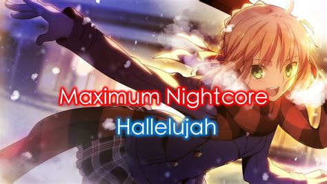 Nightcore Hallelujah Female Version Request Day 18 Youtube