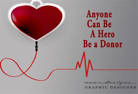blood donor   life saver  behance