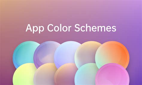 Get The Perfect App Color Schemes