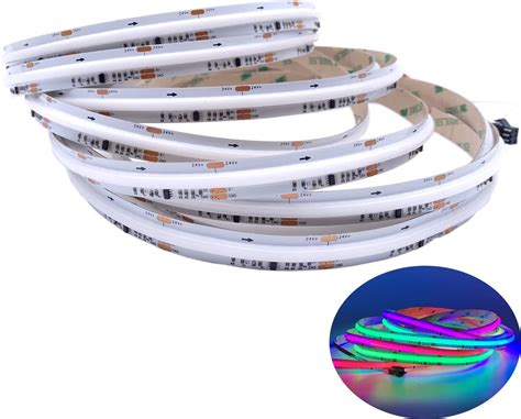 Addressable Cob Led Strip Light V Full Dream Color Led Tape Leds