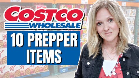 10 Prepper Items You NEED To Buy At Costco Emergency Food Storage