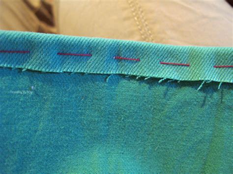 Threading My Way: Hemming Jeans by Hand