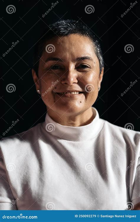 Expressive Boomer Woman Portrait Stock Image Image Of Person