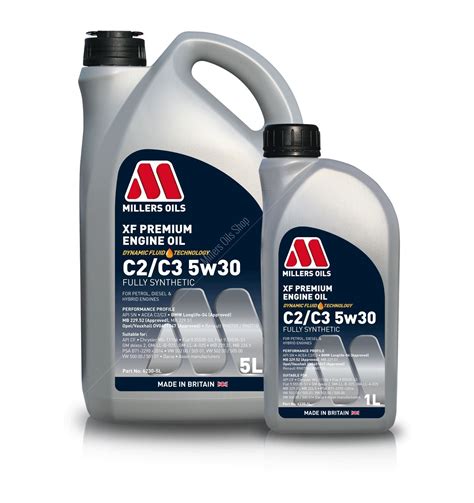 Millers Oils Xf Premium C2c3 5w30 Engine Oil Buy Online Millers