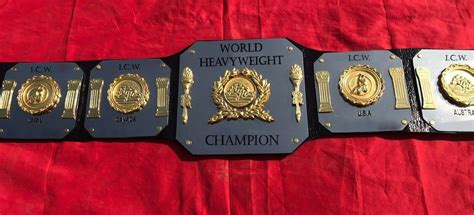 World Heavyweight Wrestling Champion Belt