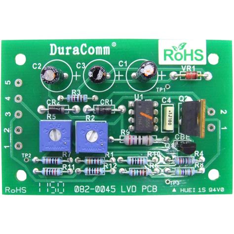 12vdc Low Voltage Disconnect Board Duracomm