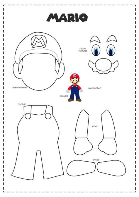 Pin By Nicole Marin On Mario Bross Mario Crafts Mario Bros Party