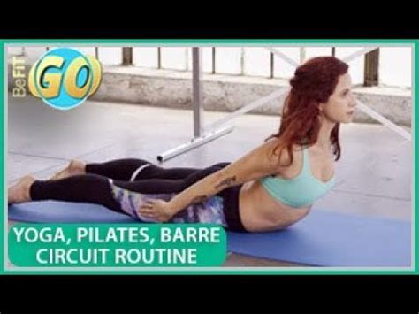 Yoga Pilates Barre Body Shaper Workout Befit Go Mins Youtube