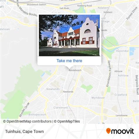 How To Get To Tuinhuis In Wynberg By Bus Or Train