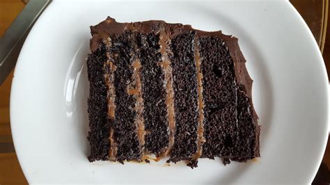 Salted Caramel Six Layer Chocolate Cake Make It Like A Man