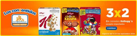 En Chedraui 3x2 En Cereales Kelloggs Y 6x5 En Yogurt Alpura