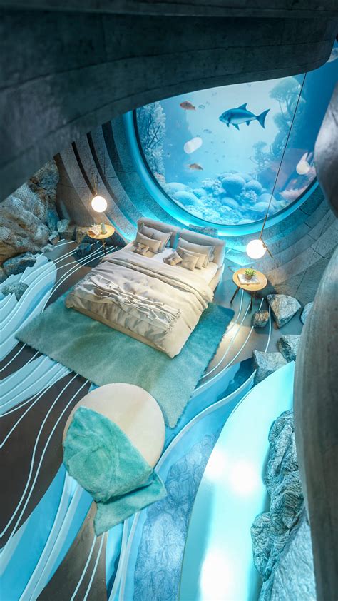 Aquarium Room by Veliz Arquitecto|Visualization