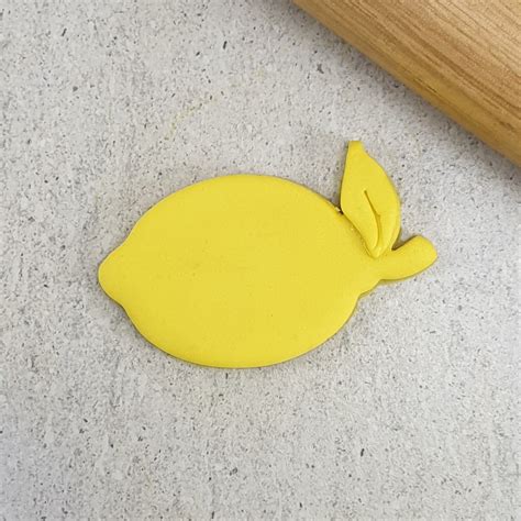 Lemon Embosser And Cutter Set Custom Cookie Cutters