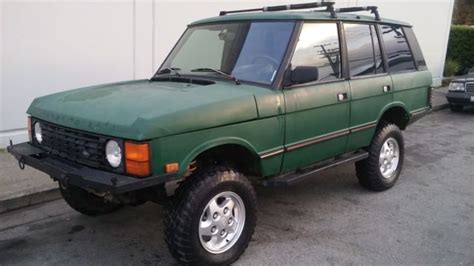 Solid Rustfree 1992 Land Rover Range Rover Swb Classic Cnty 3 9l For Sale Photos Technical