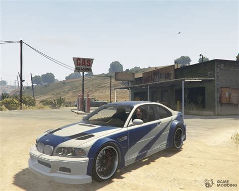 BMW M3 GTR E46 Most Wanted для GTA 5