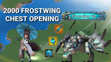 Lords Mobile Frostwing Chest Opening Youtube