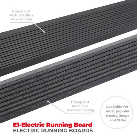 Go Rhino® 6 E1 Electric Running Boards