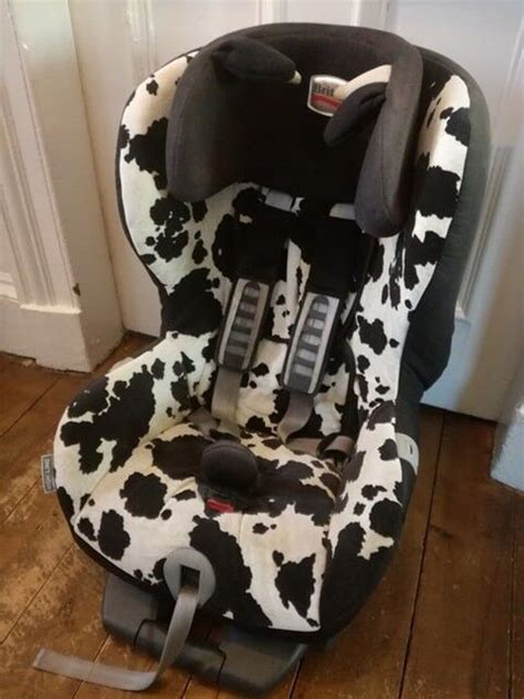 Britax Cow Patterned Car Seat In Uddingston Glasgow Gumtree