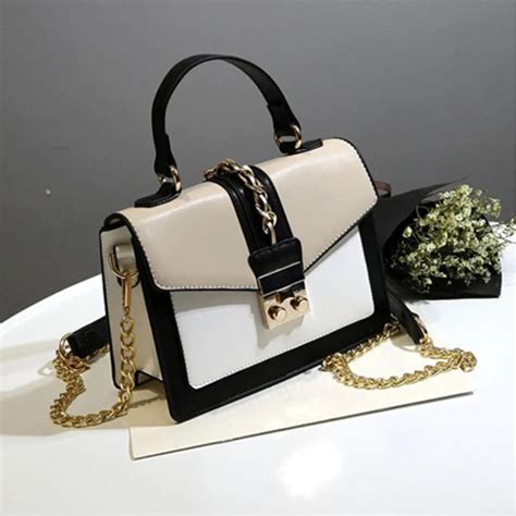 Buy Fashion Women Flap Chain Shoulder Crossbody Bags Handbag Bag Pu Leather