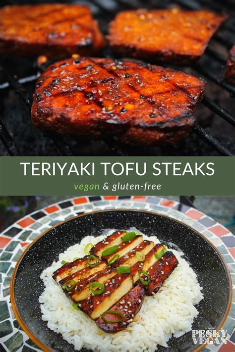 Grilled Teriyaki Tofu Steaks