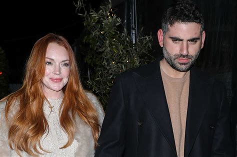 Lindsay Lohan And Husband Bader Shammas Enjoy Date Night In L A