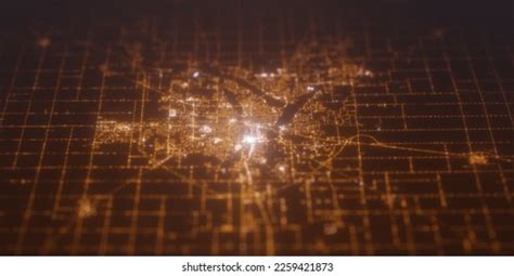 Street Lights Map Decatur Illinois Usa Stock Illustration 2259421873 ...