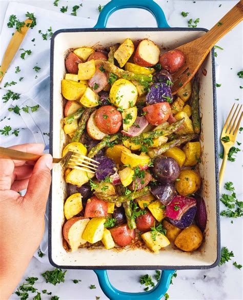 Rosemary Dijon Roasted Vegetables Beautiful Eats And Things