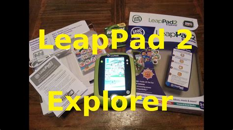 Leappad 2 Explorer Unboxing Review And First Boot Youtube