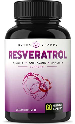 Resveratrol Supplement 1200mg Extra Strength Formula For Maximum Anti